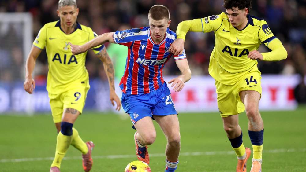 Adam Wharton, en un partido reciente con el Crystal Palace. Adam Wharton, en un partido reciente con el Crystal Palace.