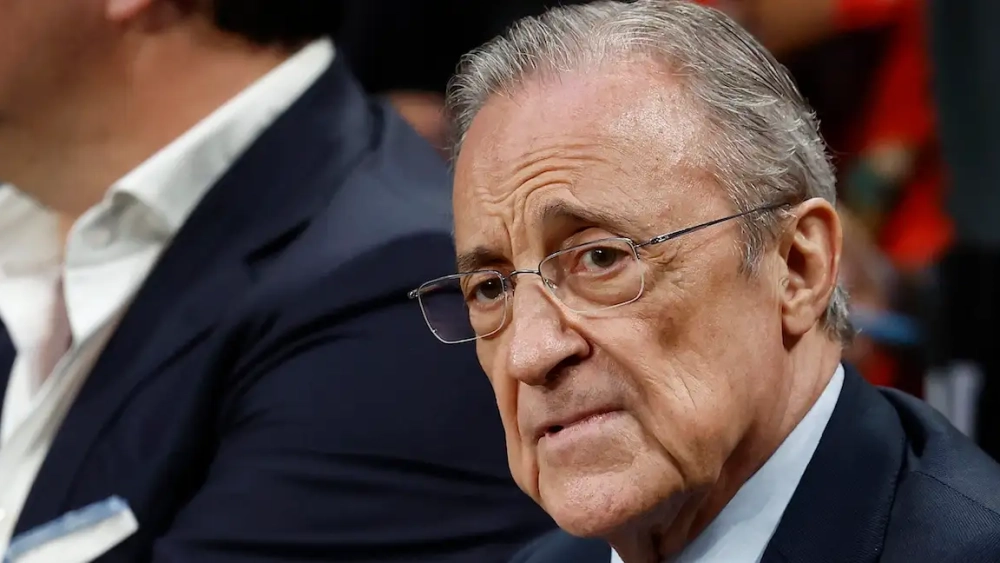 Florentino Pérez, presidente del Real Madrid.