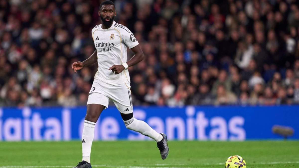 Antonio Rüdiger, durante un partido del Real Madrid esta temporada. Antonio Rüdiger, durante un partido del Real Madrid esta temporada.