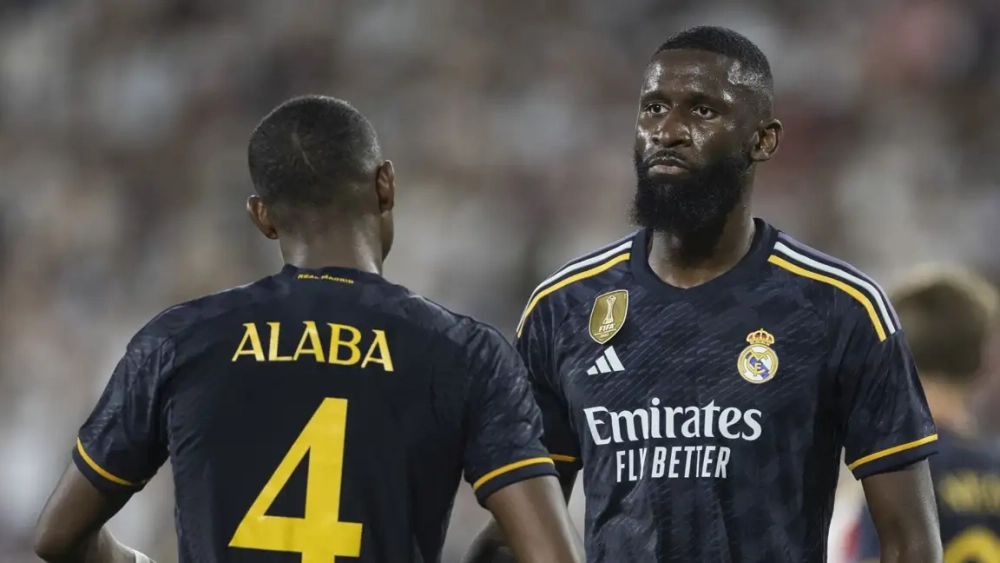 Alaba y Rudiger durante un partido de la temporada pasada Alaba y Rudiger durante un partido de la temporada pasada
