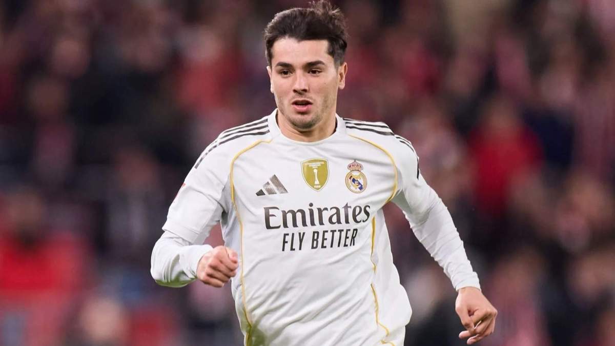 Brahim Díaz, en un partido con el Real Madrid durante esta campaña.