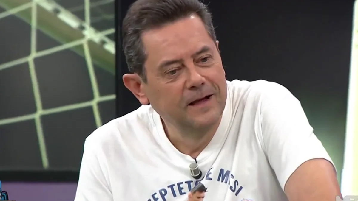 Tomás Roncero en El Chiringuito. 