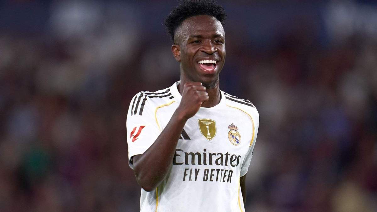 Vinicius Júnior celebrando un gol