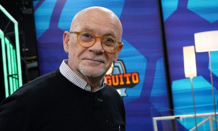 Alfredo Duro en el plató de El Chiringuito.