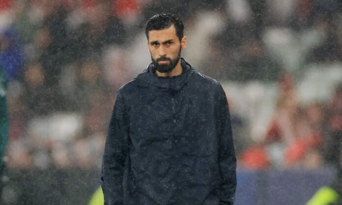Álvaro Benfica durante el Benfica - Real Madrid. 