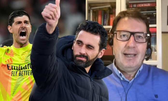 Carlos Carpio (54), periodista, apunta a Arbeloa por lo que hizo con Courtois: 