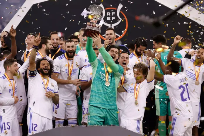  Courtois, motivado para la Supercopa: «Estamos con confianza y vamos mejorando»

