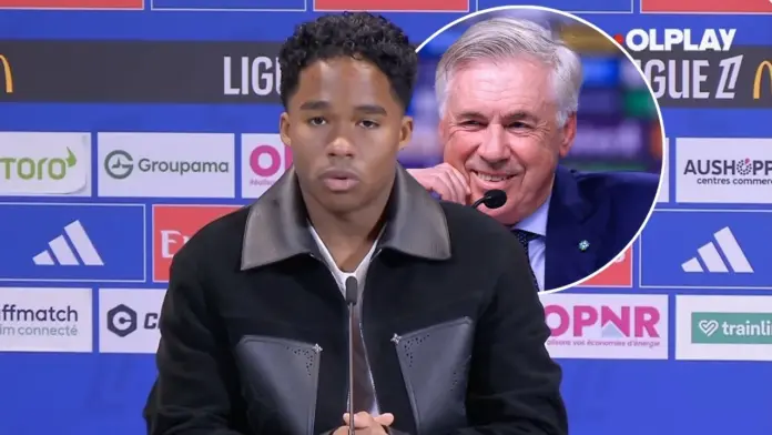  Endrick, sobre su cesión al Lyon: «Ancelotti me dijo que me fuese»

