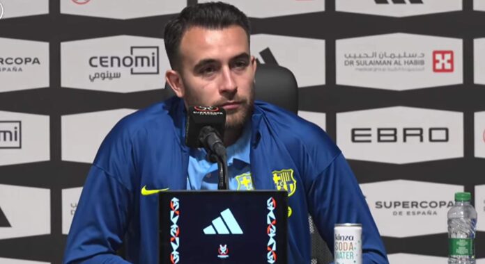 Eric García habla del Clásico liguero antes de la final de la Supercopa