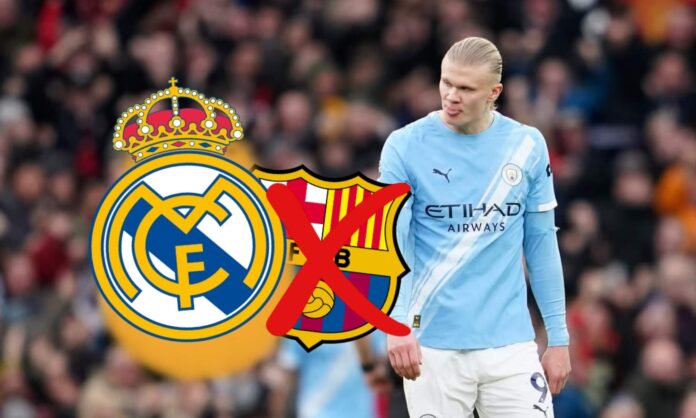 Erling Haaland sólo contempla jugar en el Real Madrid si sale del Manchester City.