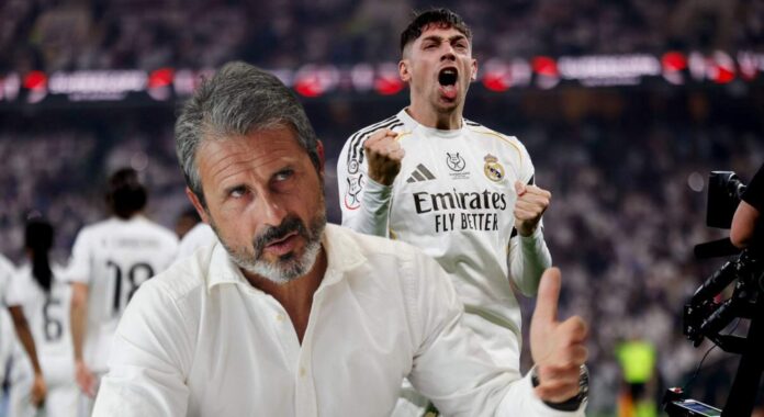 Tirón de orejas de Alkorta a Fede Valverde