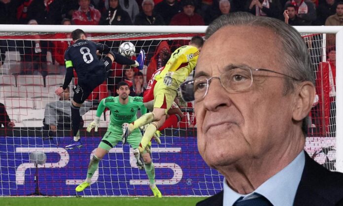 Florentino Pérez ha acabado el partido contra el Benfica con un enfado considerable tras la pésima actitud de los futbolistas del Real Madrid.