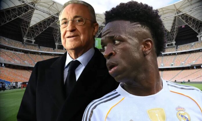 Florentino ha hablado con Vinicius en la previa al Clásico