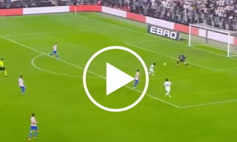 Rodrygo Goes ha marcado el segundo gol del Real Madrid contra el Atlético.