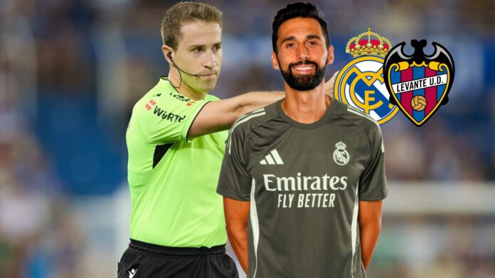 Miguel Sesma (30), el árbitro debutante del Real Madrid - Levante: 