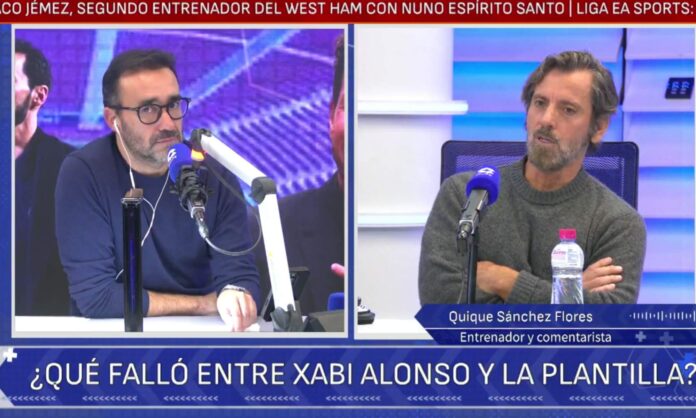 Quique Sánchez Flores en El Partidazo de COPE.