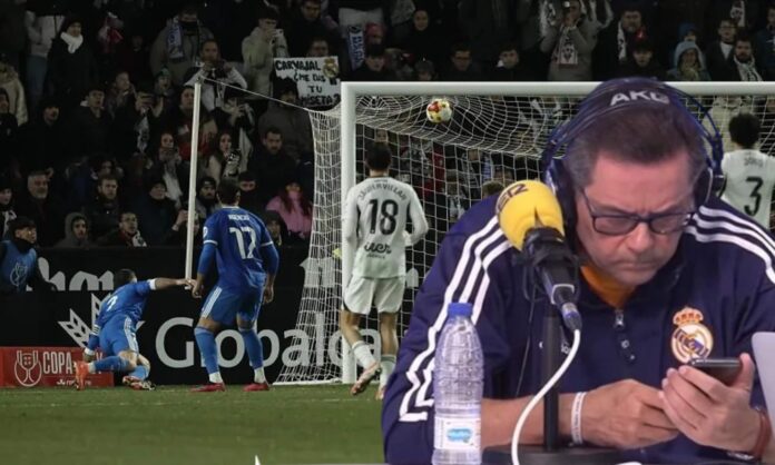 Tomás Roncero ha explotado en los micrófonos de la SER tras la eliminación del Madrid en la Copa, al caer con el Albacete.