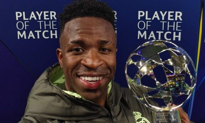 Vinicius, MVP del partido: 