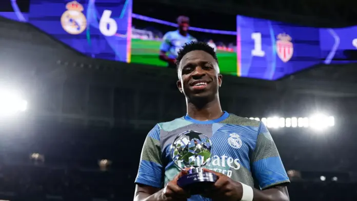  Vinicius ya es historia viva del Real Madrid en la Champions

