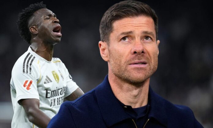 Vinicius se fue a por Xabi Alonso tras el gol del Betis y se lo dijo a la cara: 