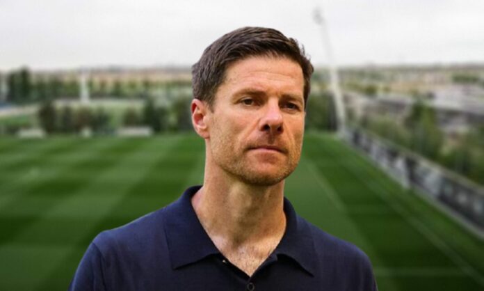 Xabi Alonso y el campo de entrenamiento de Valdebebas.