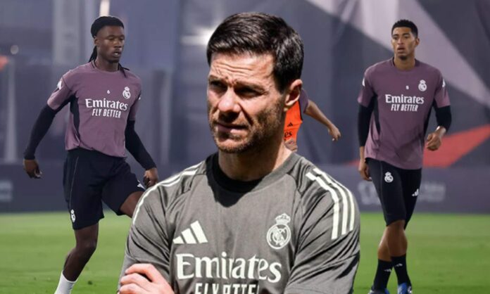 Xabi Alonso metió a Mbappé en una charla con el equipo en Yeda: “No estoy pensando que me van a echar”

