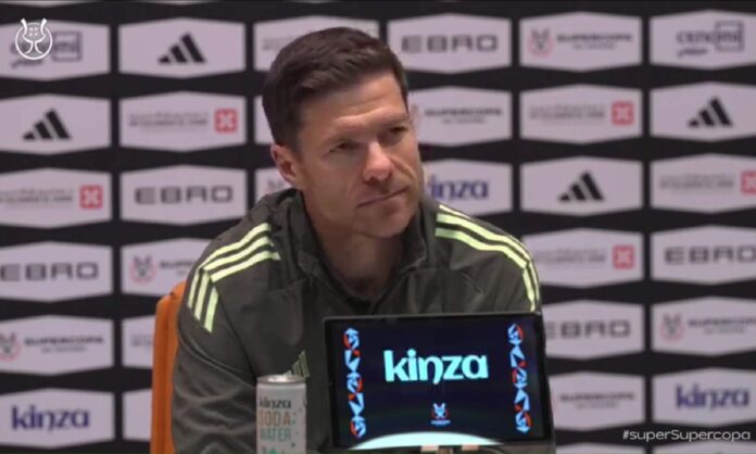 Xabi Alonso ha hablado sobre la final de la Supercopa de España
