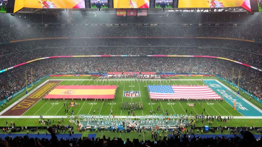 El Santiago Bernabéu ya albergó un encuentro de la NFL el pasado 16 de noviembre y en este 2026 habrá otro.