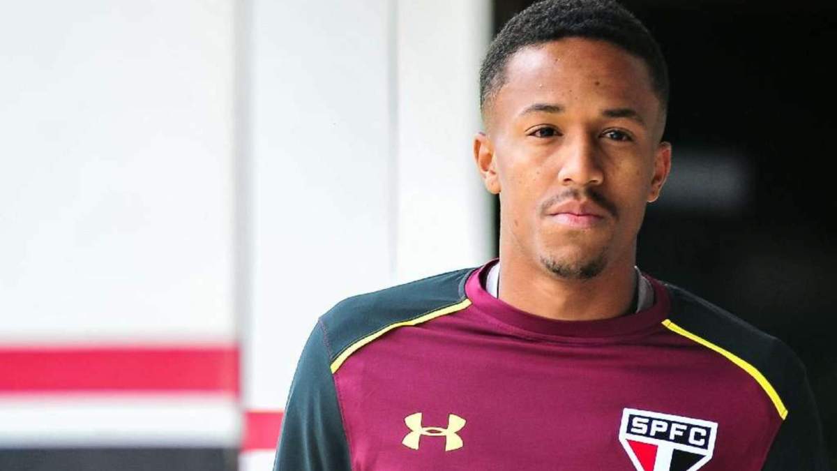 Militao durante su etapa como jugador del Sao Paulo