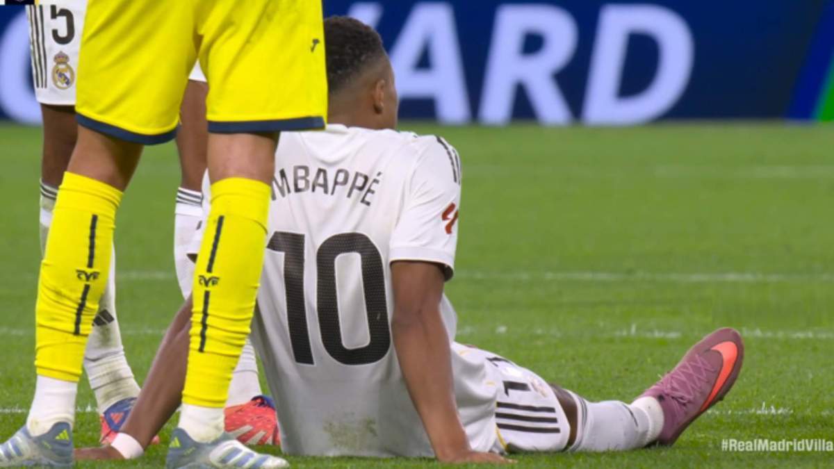 Mbappé, lesionado