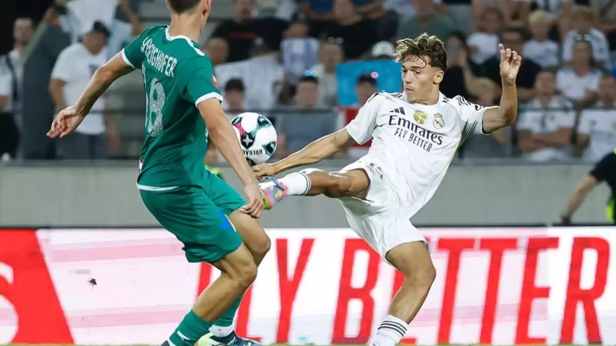 Thiago Pitarch en su debut con el primer equipo Thiago Pitarch en su debut con el primer equipo