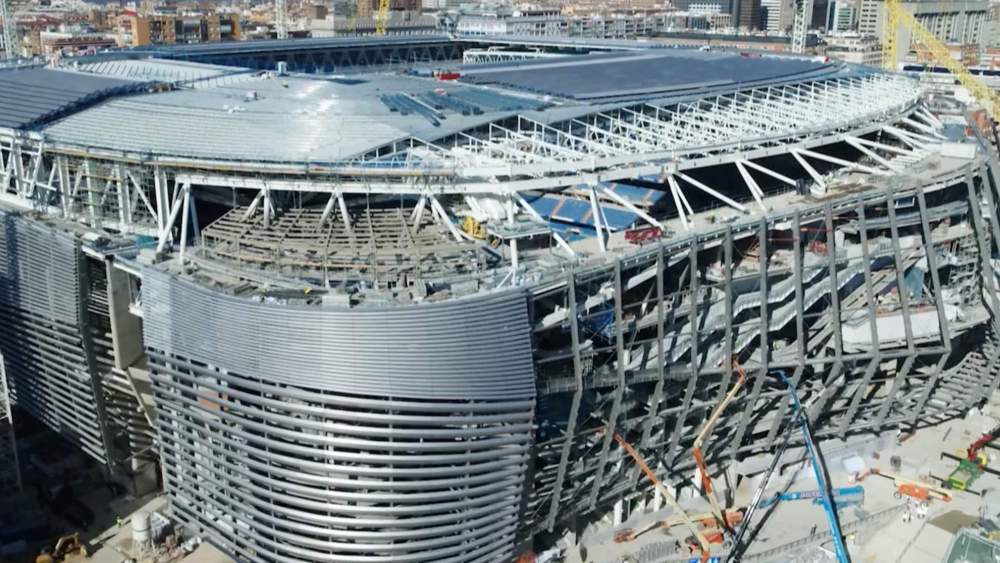 El Real Madrid se prepara para poner fin a las obras del Santiago Bernabéu.