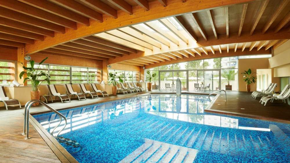 El Corinthia Lisbon tiene la mayor zona spa de Lisboa.