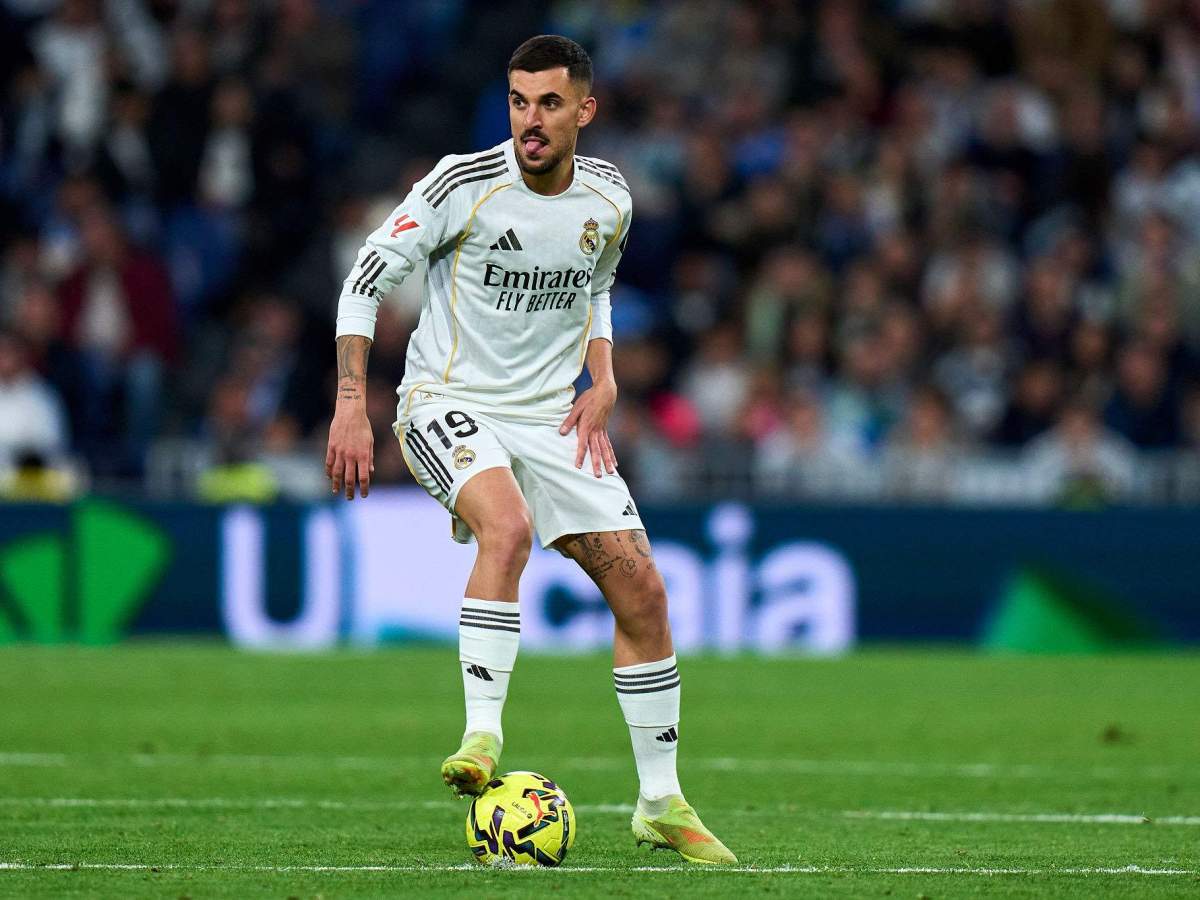 Dani Ceballos disputando un partido con el Real Madrid. Dani Ceballos disputando un partido con el Real Madrid.