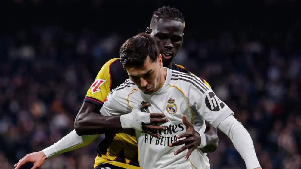 Brahim Díaz fue clave en la última victoria del Real Madrid en Liga contra el Rayo, al provocar un penalti que transformaría Kylian Mbappé 'in extremis'.