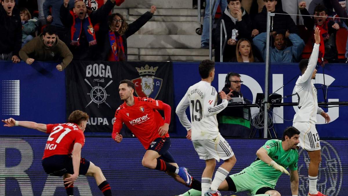 Dani Ceballos tras el 2-1 de Osasuna Dani Ceballos tras el 2-1 de Osasuna