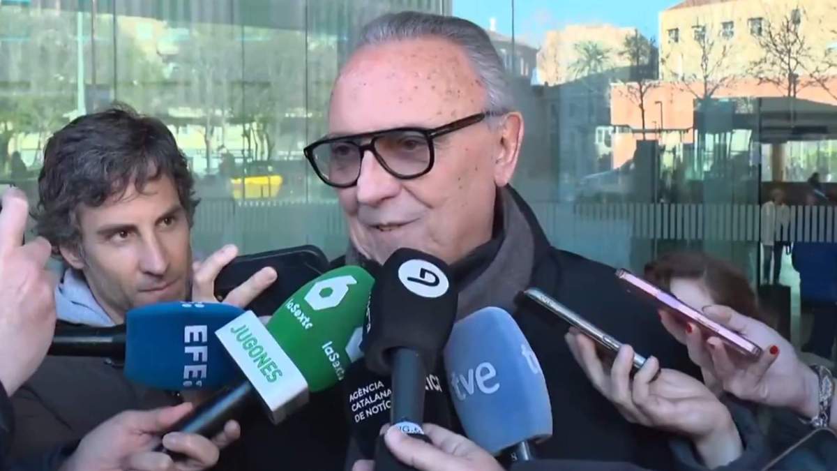 Joan Gaspart, expresidente del Fútbol Club Barcelona.