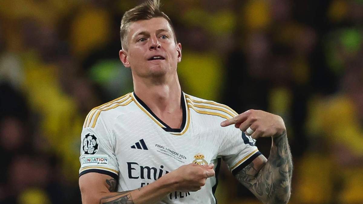 Toni Kroos, en su último partido con el Real Madrid, en la final de la Copa de Europa de 2024.