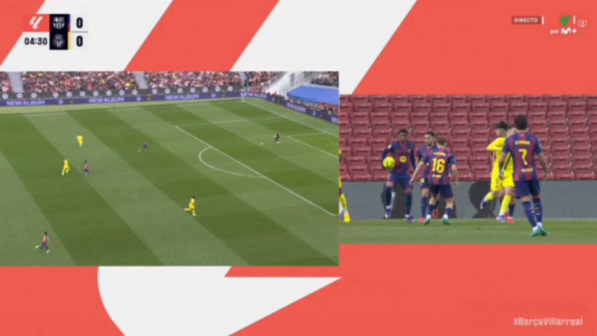 Penalti por mano de Balde no pitado