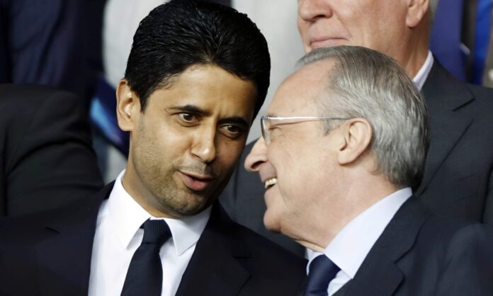 Al Khelaifi se rinde en elogios hacia Florentino Pérez después del gran acuerdo que han alcanzado