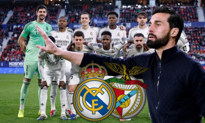 Álvaro Arbeloa ha realizado tres cambios, con la ausencia de Kylian Mbappé como principal novedad, para recibir al Benfica en Champions en el Santiago Bernabéu.