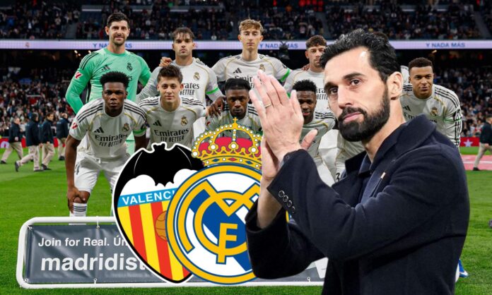 Álvaro Arbeloa, obligado a realizar varios cambios para el encuentro ante el Valencia en Mestalla entre bajas y sanciones.