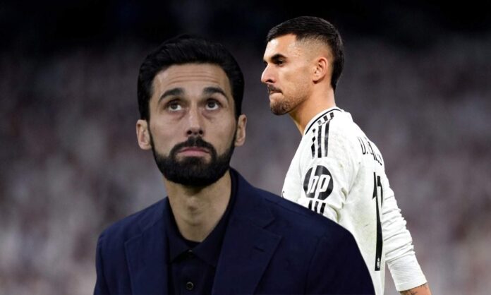 Álvaro Arbeloa y Dani Ceballos en un partido del Real Madrid.