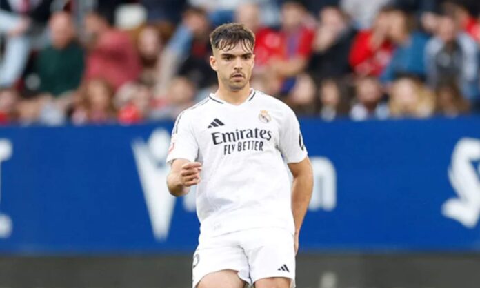 Asencio ya tiene que lidiar con cánticos contra él desde un sector de El Sadar: LaLiga actuará