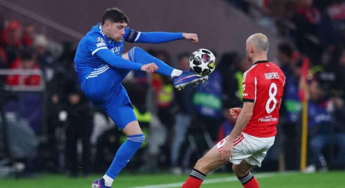 El Benfica denuncia a Fede Valverde