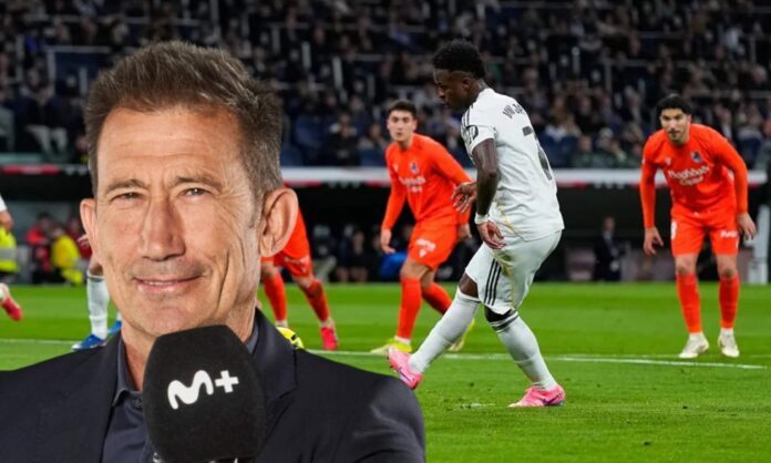 Carlos Martínez se ha mostrado muy crítico con Vinicius Junior después del penalti que recibió en el partido contra la Real Sociedad.