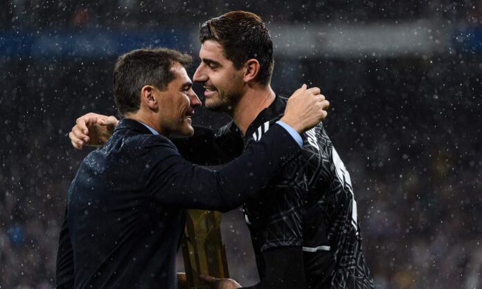 Courtois reconoce que Casillas es uno de sus máximos referentes