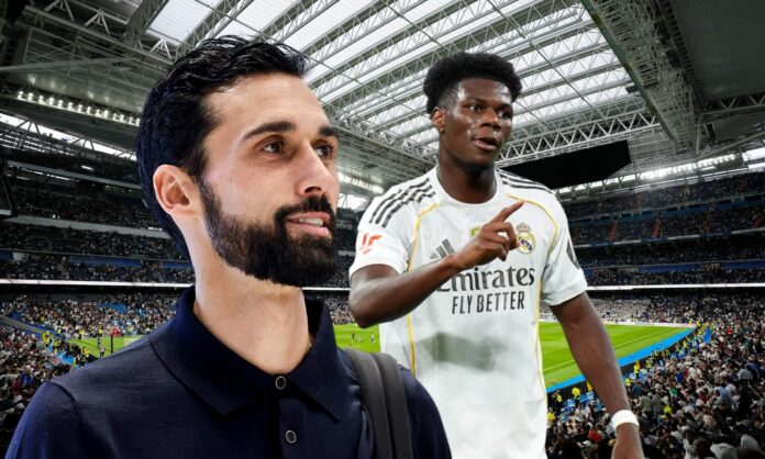 Arbeloa no quiere a poner a Tchouameni de central tras el toque que le dieron desde arriba hace unas semanas