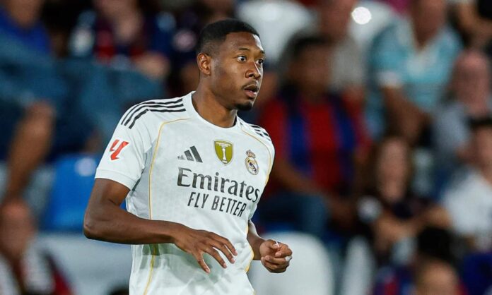 Alaba, molesto porque quiere jugar más minutos