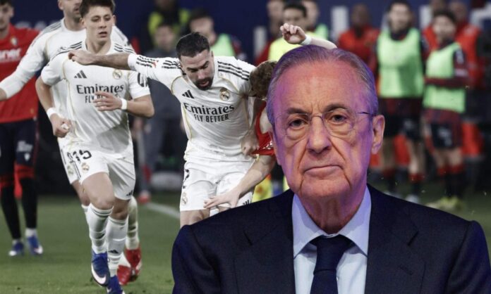 Florentino le pone la cruz tras su pésimo partido ante Osasuna: acepta venderle por 10 millones
